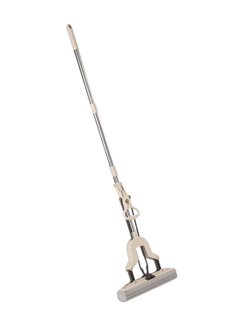 Sıkma Mekanizmalı Uzun Saplı Sünger Mop 2