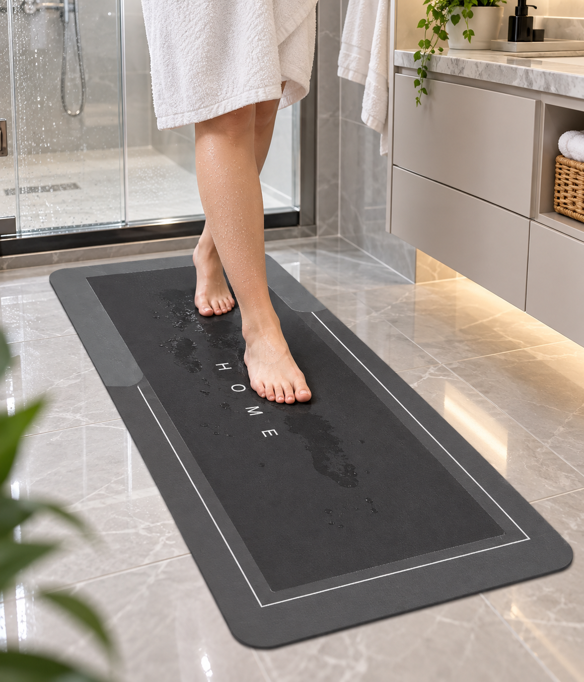 40x120 cm Su Emici Uzun Paspas – Mutfak ve Banyo Yer Paspası