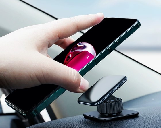 Manyetik Torpido Üstü Araç Telefon Tutucu – Ayarlanabilir Mıknatıslı Telefon Standı