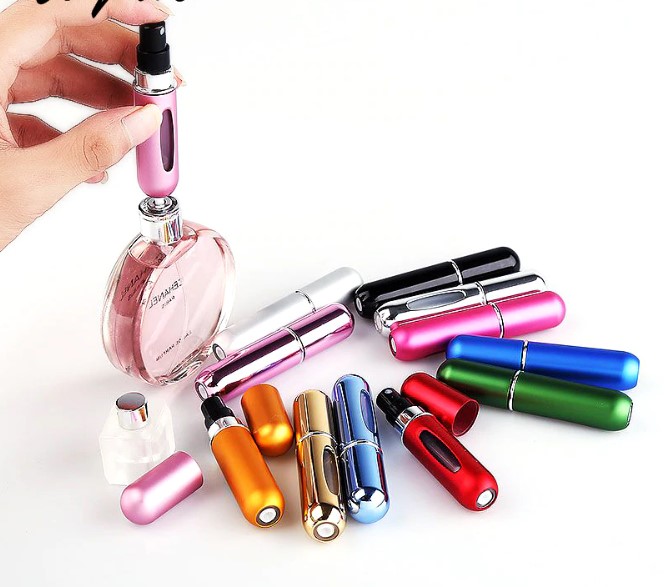 Doldurulabilir Mini Parfüm Atomizeri – 5ml Cep Şişesi