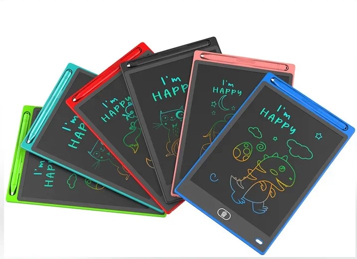 10 İnç LCD Yazı Tableti – Tek Tuşla Silinen Kalemli Dijital Not ve Çizim Tableti 4
