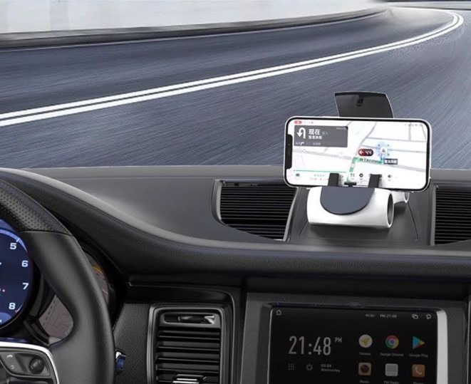 Araba Tasarımlı Araç İçi Telefon Tutucu – Torpido Üstü Telefon Standı 5