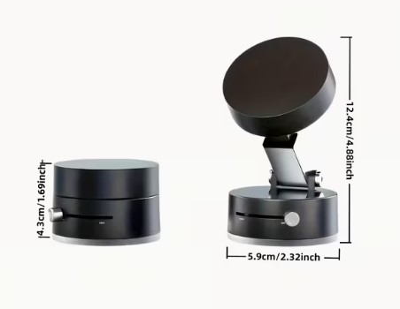 Mıknatıslı Katlanabilir Telefon Tutucu - Torpido ve Cam Uyumlu 5