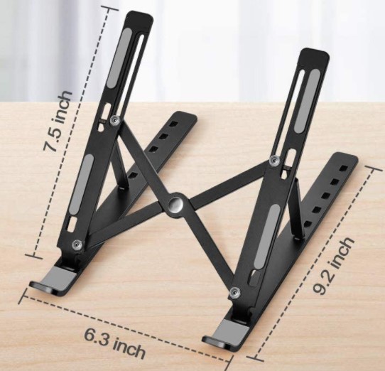 Katlanabilir Ayarlanabilir Laptop Standı - 7 Kademe Notebook Yükseltici 5