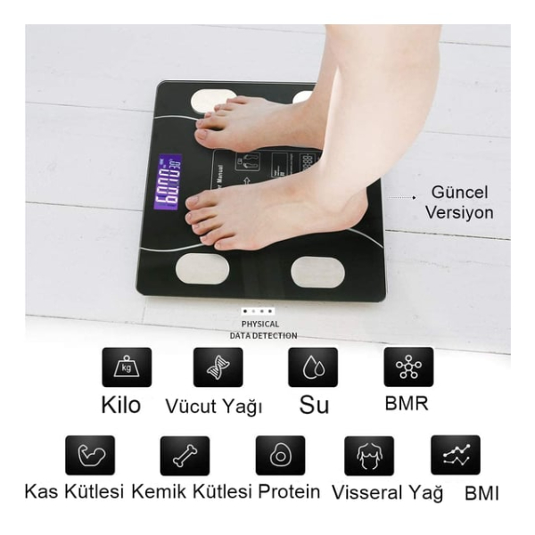 Bluetooth Özellikli Akıllı Tartı 2