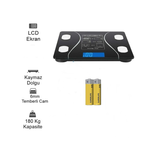 Bluetooth Özellikli Akıllı Tartı 3