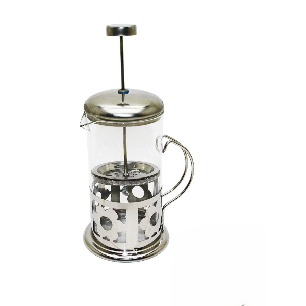 Çelik Kulplu Cam French Press - 350 ml 3