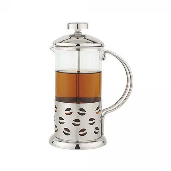 Çelik Kulplu Cam French Press - 350 ml 4
