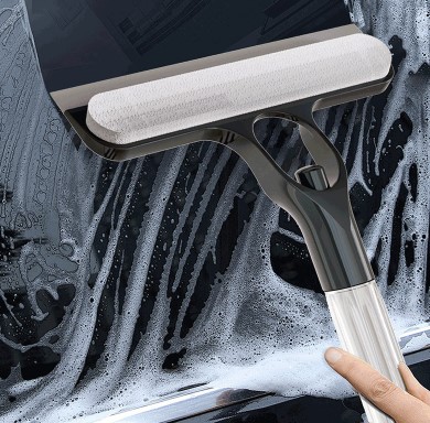4 in 1 Spreyli Çek Çekli Camsil ve Fırça Aparatı 2