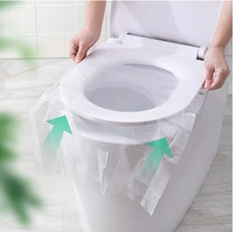 Tek Kullanımlık Klozet Örtüsü – Hijyenik Tuvalet Kaplama Örtüsü – 50 Paket 2