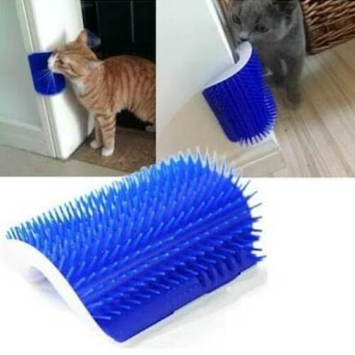 Kedi Köşe Kaşınma Fırçası – Duvar Tipi Tüy Toplama ve Masaj Fırçası 2