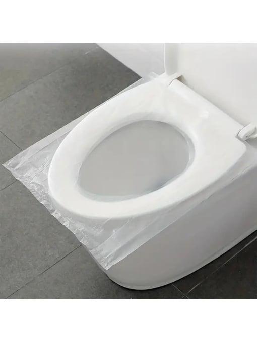 Klozet Kapağı Örtüsü Poşeti - Hijyenik Tek Kullanımlık - 200 Adet 2