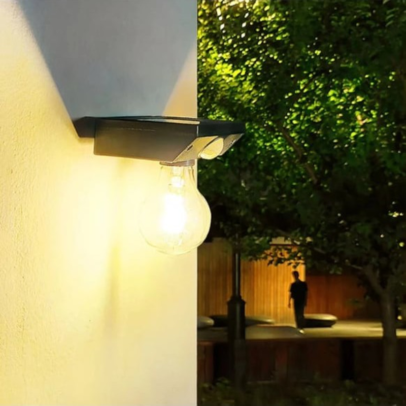Solar Sensörlü LED Ampul Lamba - Güneş Enerjili - Dış Mekan Aydınlatma 4