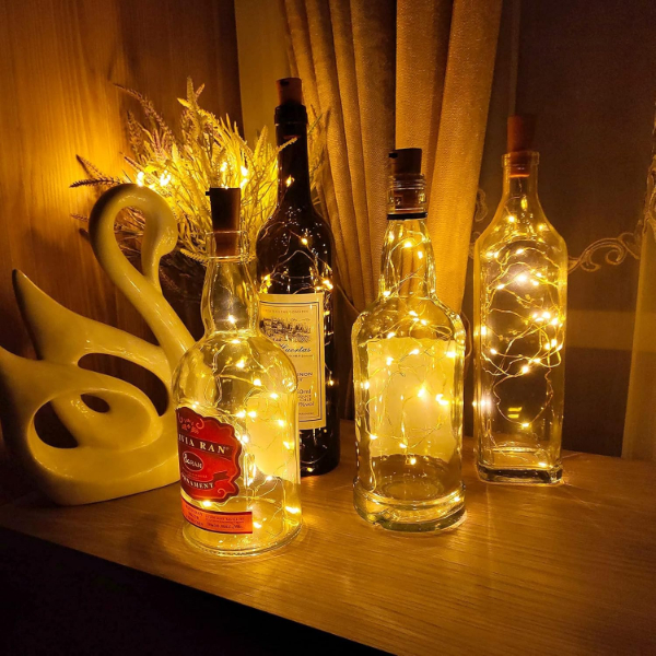 Mantar Tıpa Şeklinde Peri LED 50 ADET 2