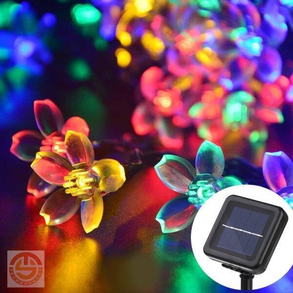 Solar Çiçekli RGB Dekorasyon Lambası 2
