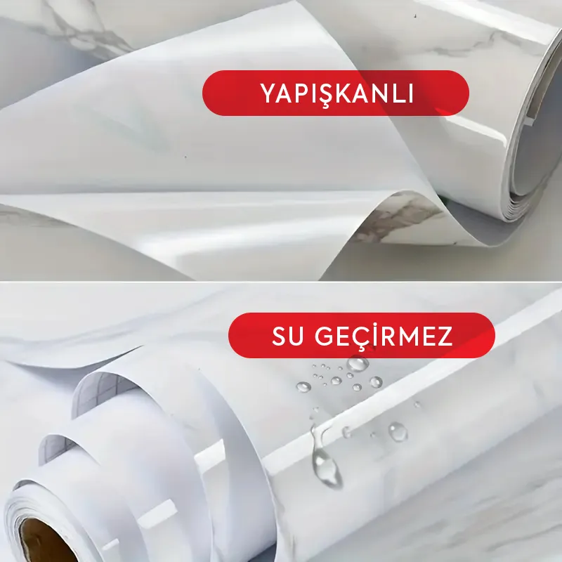 Mermer Desenli Kaplama Kağıdı 5 Metre 4
