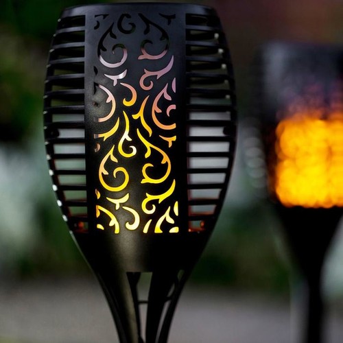 Alev Efektli Solar Bahçe Lambası Small 2