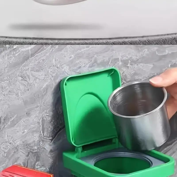 Çöp Kutusu Tasarımlı Duvar Küllüğü 2