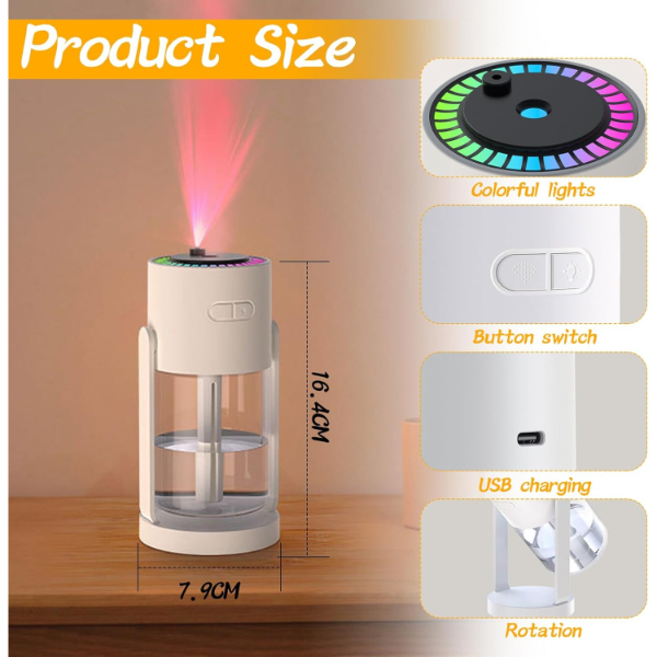 LED Işıklı Hava Nemlendirici Cihaz 2