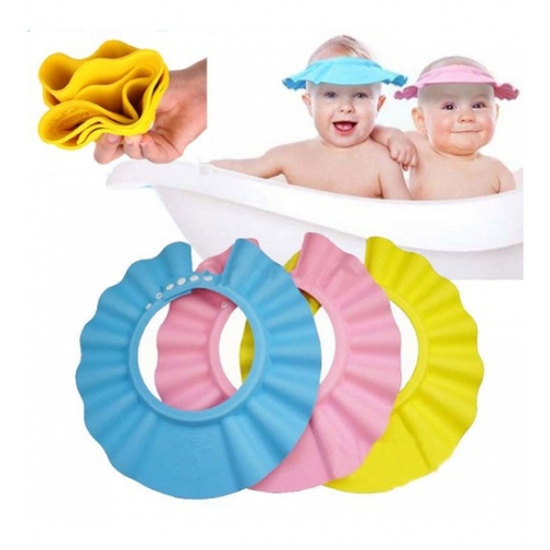 Bebek Banyo Şapkası Pembe 2