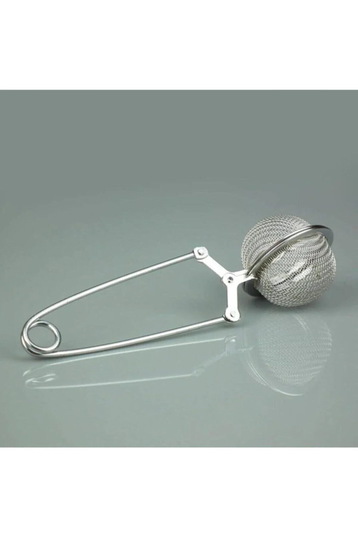 Metal Çay Süzgeci – Maşa Tipi Top Süzgeç Demlik Aparatı 4