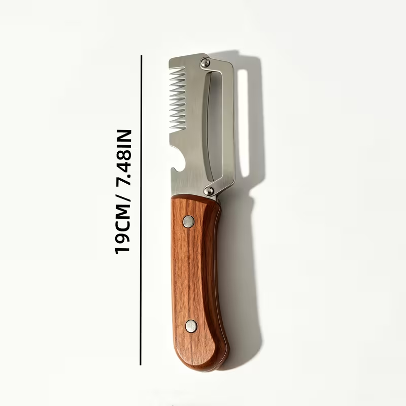 Çok Amaçlı Bıçak - Soyacak - Jülyen Doğrama - Açacak Fonksiyonlu 5
