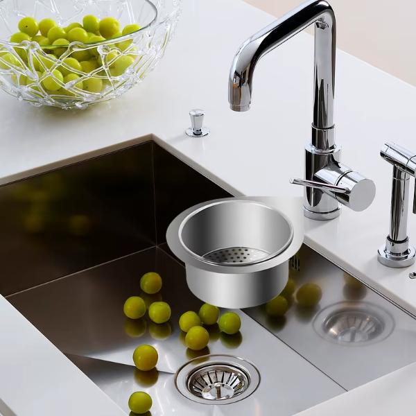 Kuğu Tasarımlı Paslanmaz Lavabo Drenaj Sepeti 5