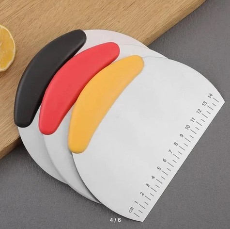 Paslanmaz Çelik Hamur Kesme ve Şekillendirme Spatulası 5