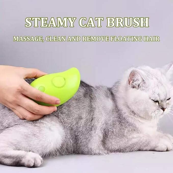 Kedi Köpek Masaj ve Yıkama Fırçası – Silikon Uçlu Pet Tüy Bakım Fırçası 3