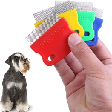 Metal Bit ve Sirke Tarağı – Sık Dişli İnce Bit Temizleme Tarağı 2