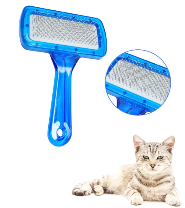 Kedi Köpek Tüy Tarağı – İnce Telli Pet Tüy Toplama ve Bakım Fırçası 5