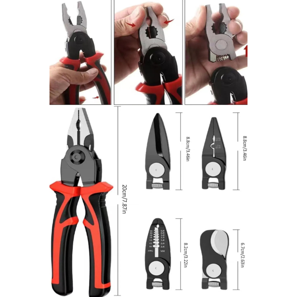 5 Başlıklı Pense Seti 3