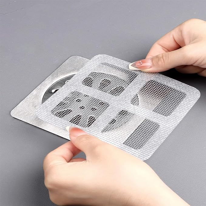 Lavabo Gider Süzgeci 10 Adet 5