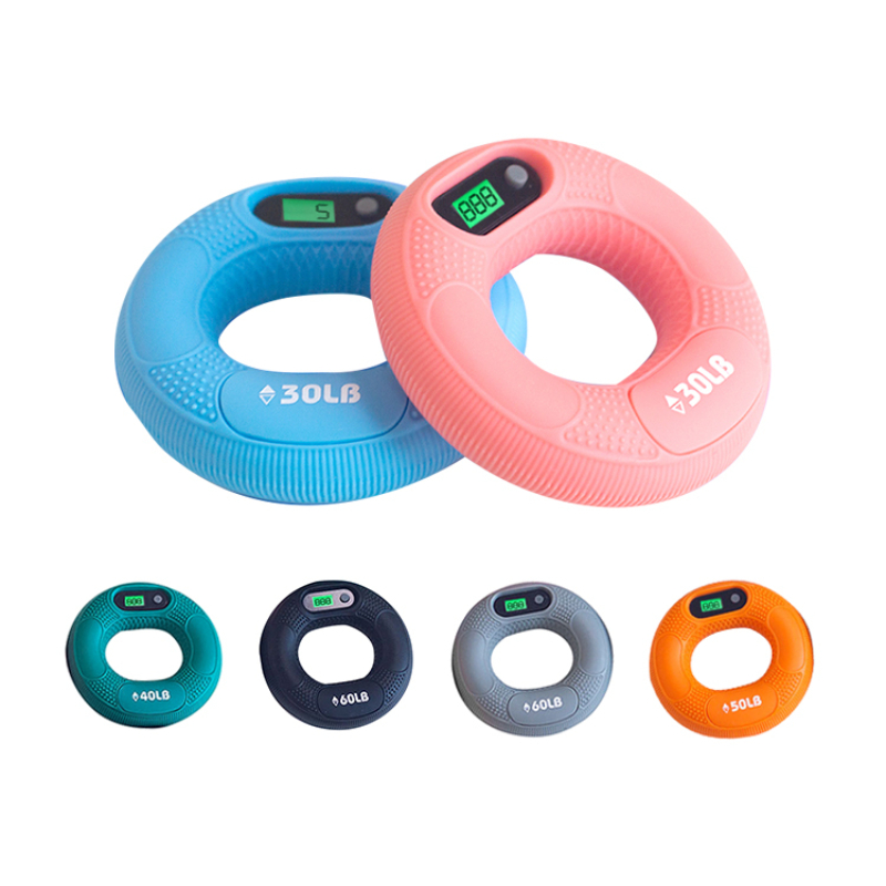 Sayaçlı El Güçlendirme Halkası - Akıllı Egzersiz Aleti - 30 LB 2
