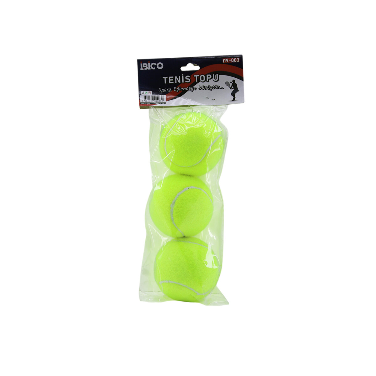 Tenis Topu Seti - 3'lü Paket - Dayanıklı Top 3