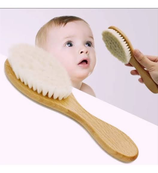 Keçi Kılı Organik Bebek Banyo Tarağı 3