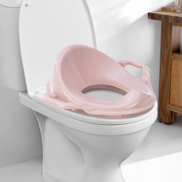Pembe Kulplu Çocuk Klozet Adaptörü 3