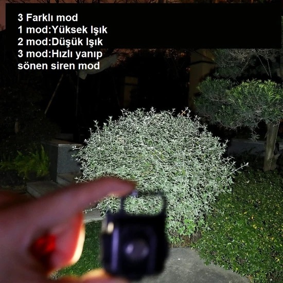 30 Ledli Mıknatıslı Mini Anahtarlık Flash Kamp Lambası 5