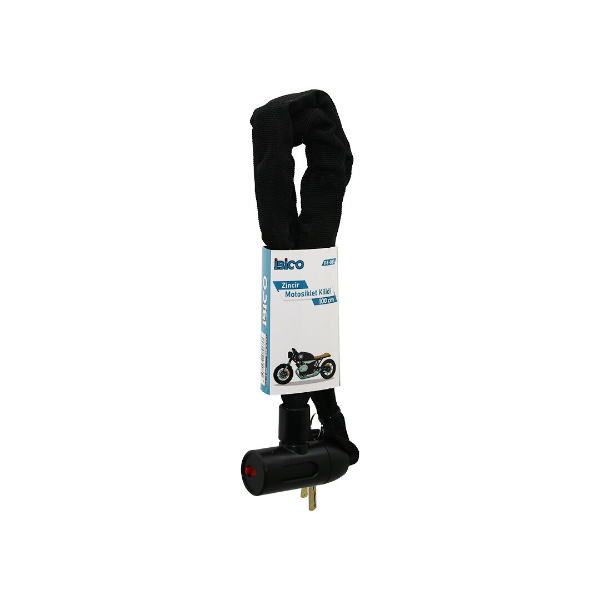 Zincirli Anahtarlı Motor ve Bisiklet Kilidi 100 cm 2