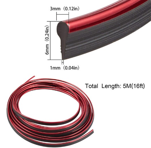 Araba Dekorasyon 5 Metre Şerit Trim 4