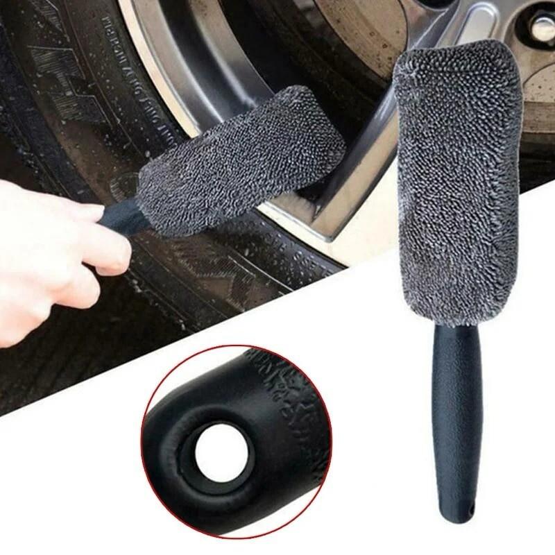 Mikrofiber Jant Temizleme Fırçası – Çizmeden Detaylı Oto Jant Yıkama Fırçası 4