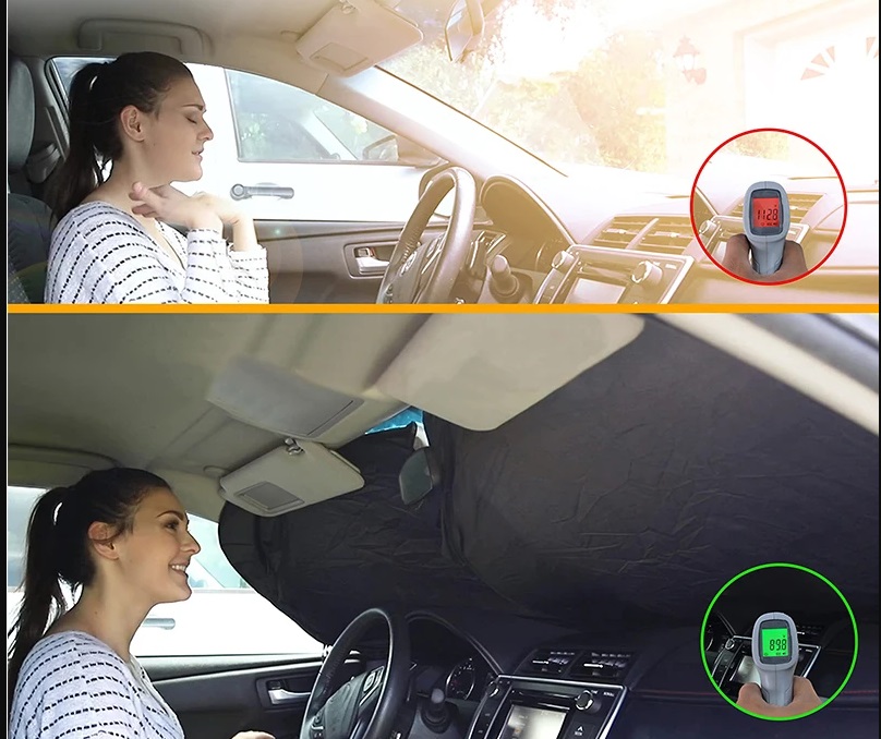 Katlanabilir Ön Cam Araba Güneşliği 5