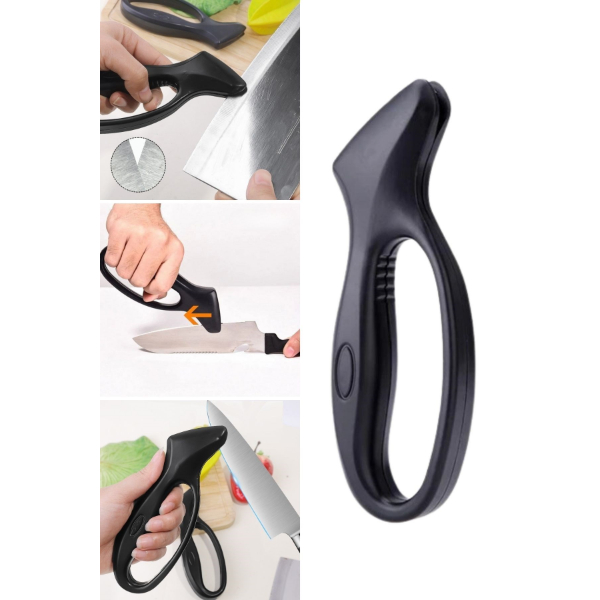 Ergonomik Paslanmaz Çelik Manuel Bıçak Bileme Aleti 5