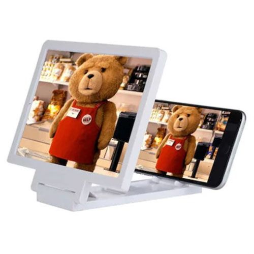 Telefon Ekran Büyütücü Stand – 3D Mobil Ekran Büyüteci ve Telefon Tutucu